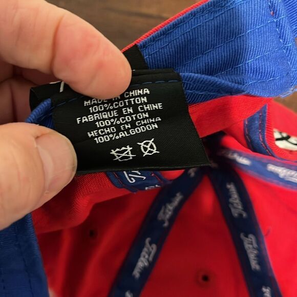 Titleist FJ Pro V1 Red Letter Kansas Jayhawks Color Tour Edition Golf Cap Hat - Picture 6 of 6